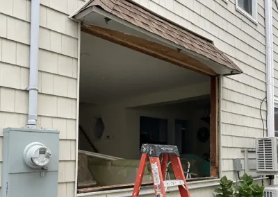 Casement window installation improving ventilation on a South Jersey home