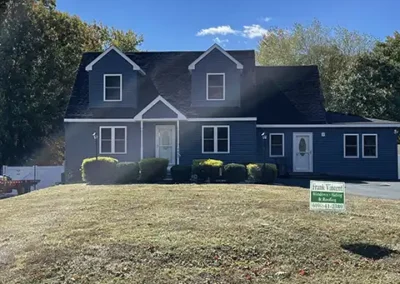 Egg Harbor Township NJ home with new pacific blue siding installation