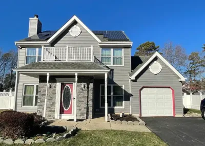 Full window replacement on a South Jersey home exterior