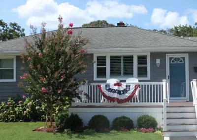 Architectural shingle roof replacement on a home in Atlantic County NJ