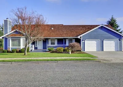 Map showing roofing service area across Atlantic County and Cape May County in South Jersey