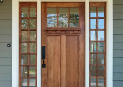 Wood Door services in South Jersey for entry door installation and full exterior door replacement