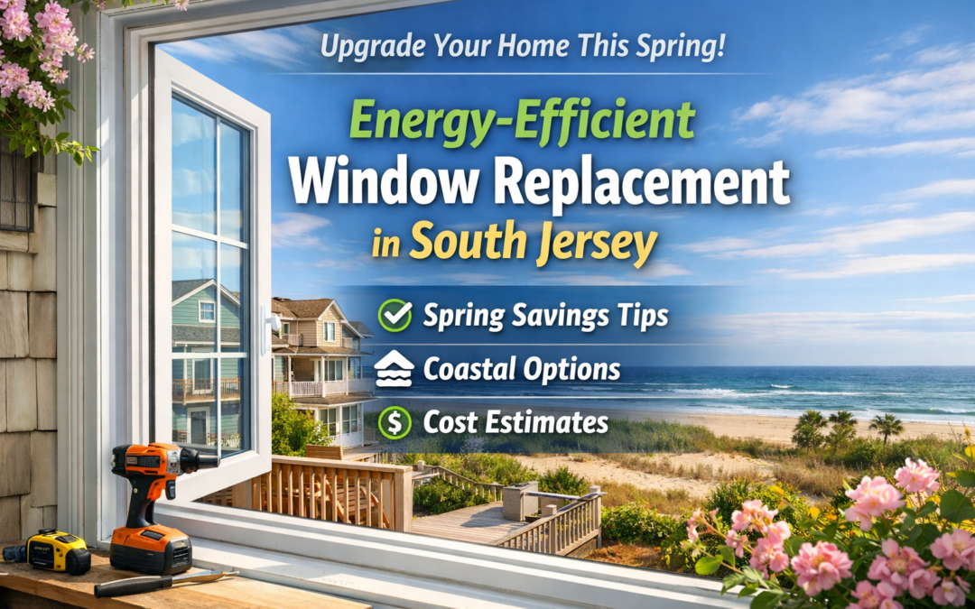 Is spring the smartest time for energy‑efficient window replacement in South Jersey?
