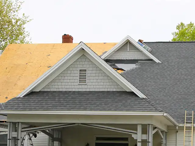 Roof replacement estimate for an Atlantic County NJ home with architectural shingles